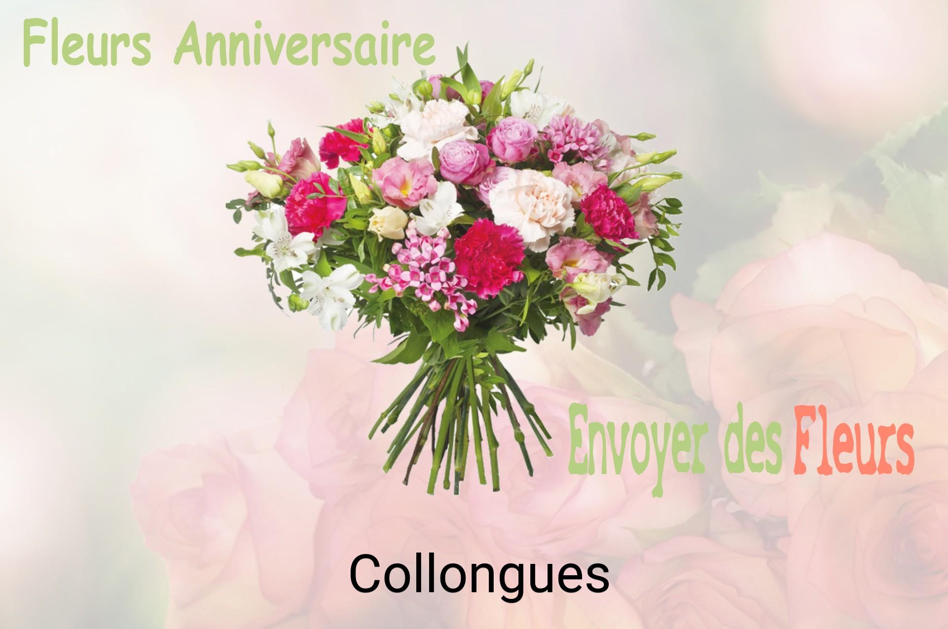 Bouquet de fleurs d’anniversaire livré à Collongues